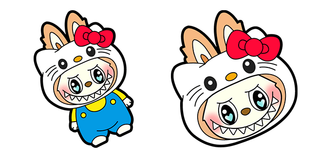 Sanrio Hello Kitty x Labubu Cursor
