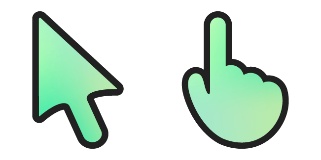 Spring Gradient Cursor