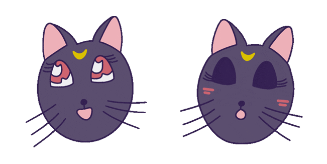 Sailor Moon Cute Luna Cursor
