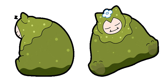 Pokemon Pokopia Mosslax Animated Cursor