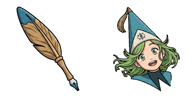 Witch Hat Atelier Coco & Magic Quill Cursor