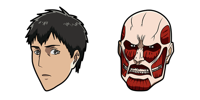 Attack on Titan Bertolt Hoover & Titan Form Cursor
