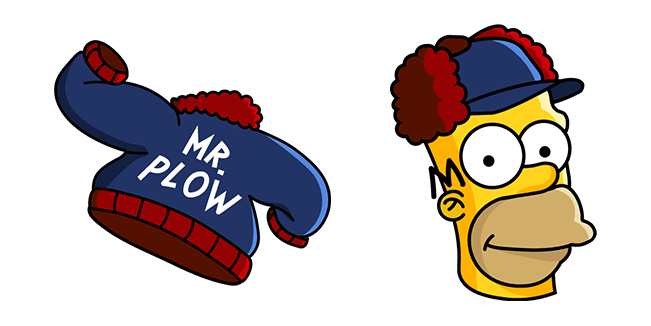 The Simpsons Mr. Plow Cursor