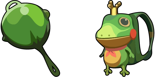PUBG Prince's Throne Pan & Frog Prince Backpack Cursor