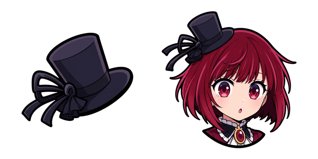Oshi no Ko Kana Arima & Hat Cursor
