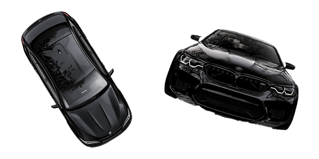 BMW M5 Total Black Cursor