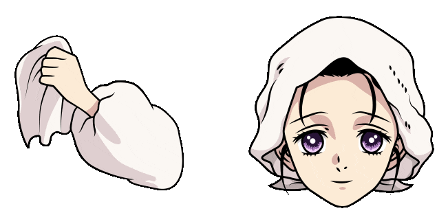 Demon Slayer Kie Kamado Animated Cursor