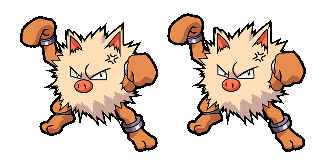 Pokemon Primeape Animated Cursor