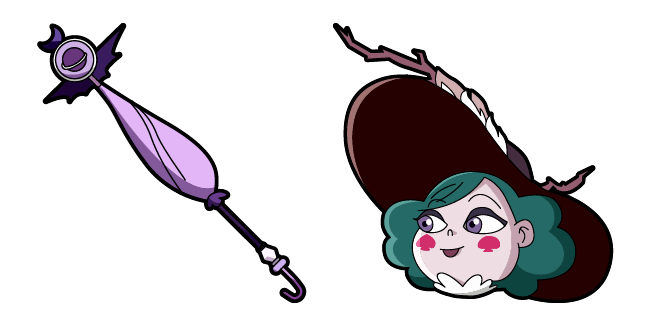 Star vs. the Forces of Evil Eclipsa Butterfly & Parasol Royal Magic Wand Cursor