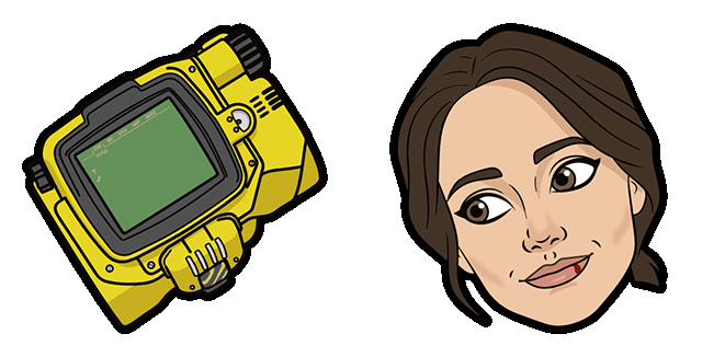 Fallout Lucy MacLean & Golden Pip-Boy Animated Cursor