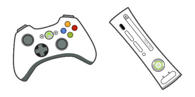Xbox 360 & Controller Animated Cursor