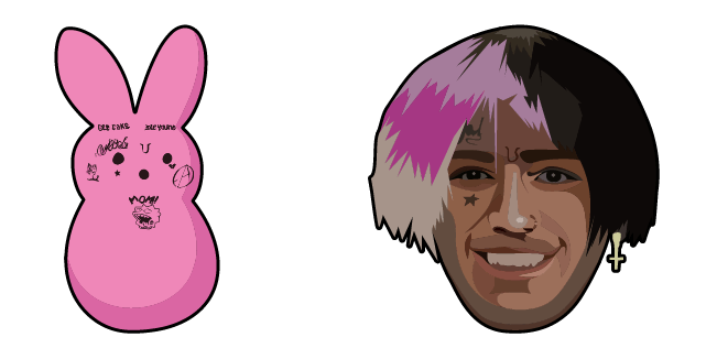 Lil Peep & Peeps Bunny Cursor