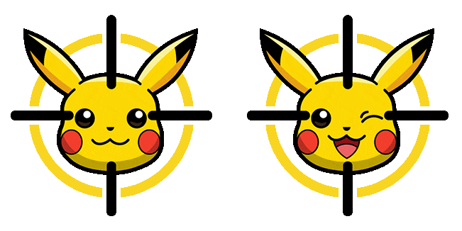 Pikachu Crosshair Animated Cursor