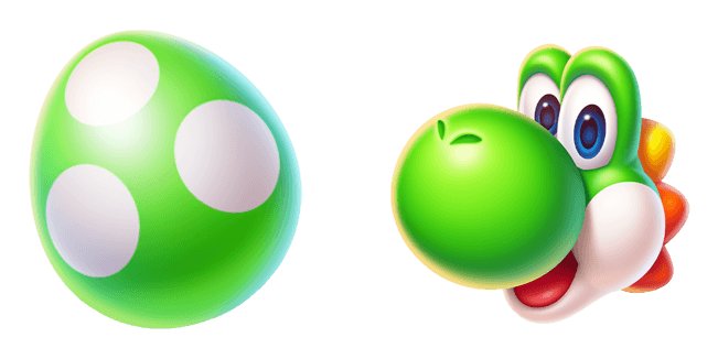 Super Mario Yoshi & Green Egg Cursor