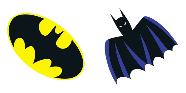 Batman Logo & Batman Silhouette Cursor
