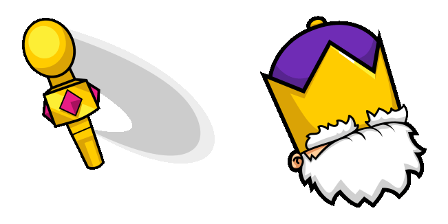 Castle Crashers King & Mace Animated Cursor