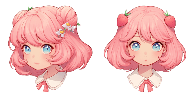 Strawberry Shortcake Girl Cursor