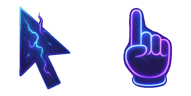 Neon Energy Animated Cursor