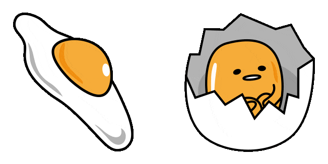 Gudetama Lazy Egg Animated Cursor