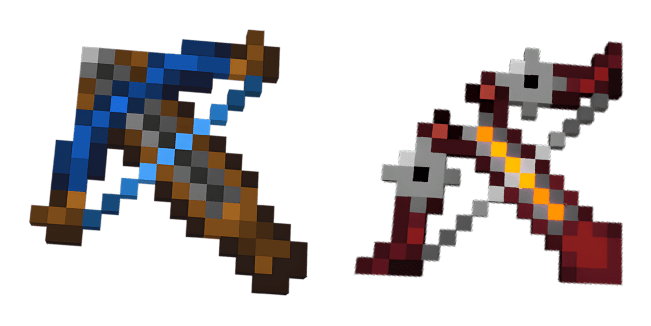 Minecraft Dungeons Azure Seeker & Pride of the Piglins Cursor