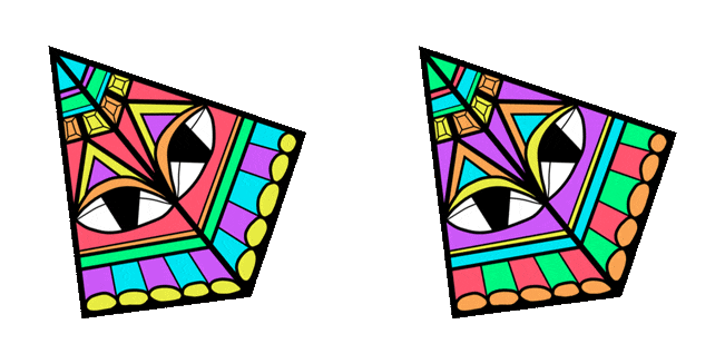 Trippy Pyramid Animated Cursor