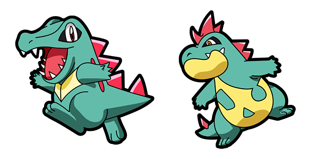 Pokemon Totodile & Croconaw Cursor