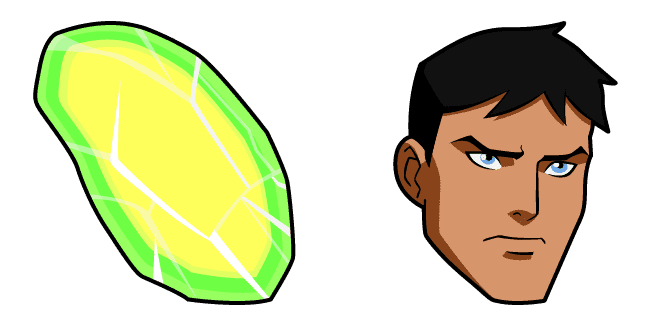 Young Justice Superboy & Kryptonite Cursor