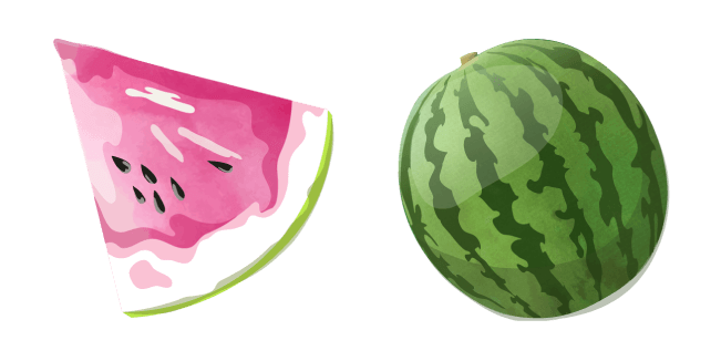 Watercolor Watermelon Cursor