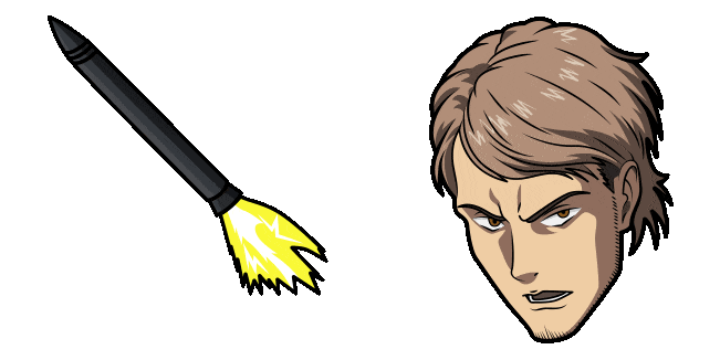 Attack on Titan Jean Kirstein & Thunder Spear Animated Cursor