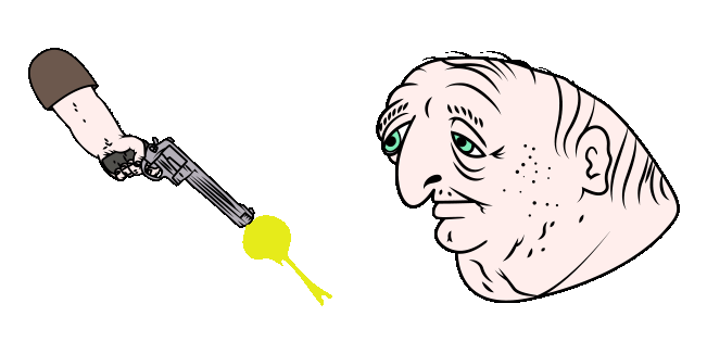 Smiling Friends Desmond & Gun Animated Cursor