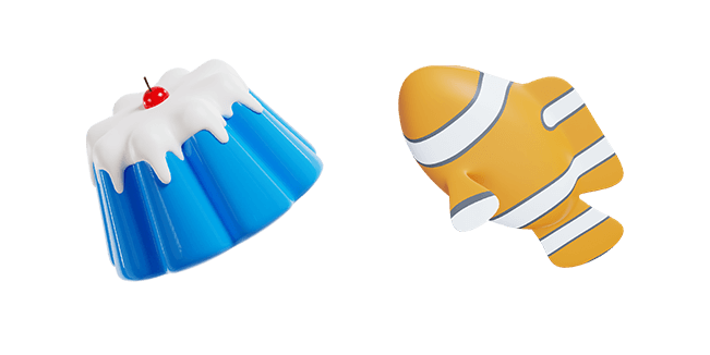 Jelly & Fish 3D Cursor