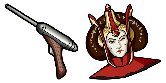 Star Wars Padme Amidala & Royal Blaster Pistol Cursor
