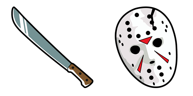 Friday the 13th Jason Voorhees & Machete Cursor