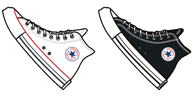 Converse Chuck Taylor Animated Cursor