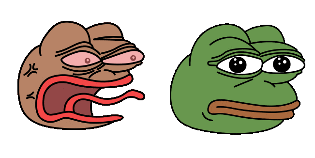 Angry Pepe the Frog Animated Cursor