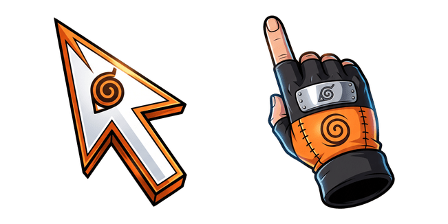 Naruto Arrow & Hand Cursor