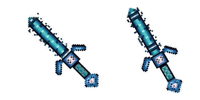 Tidalfang Sword Pixel Animated Cursor