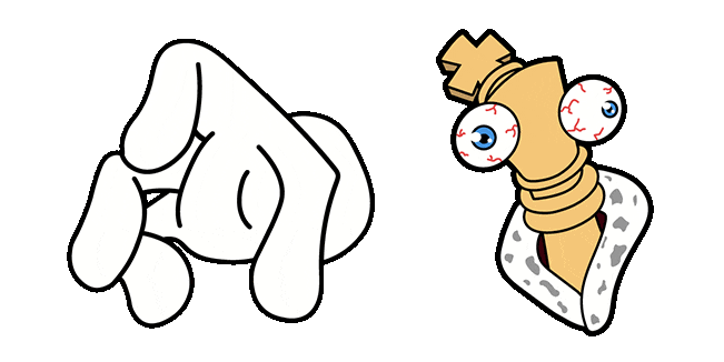 The Amazing Digital Circus Kinger Animated Cursor
