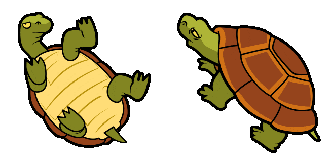 Futurama Turtle Animated Cursor