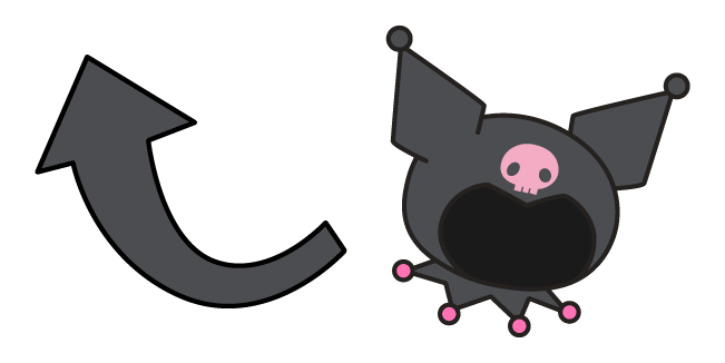 Sanrio Kuromi Hat & Tail Cursor