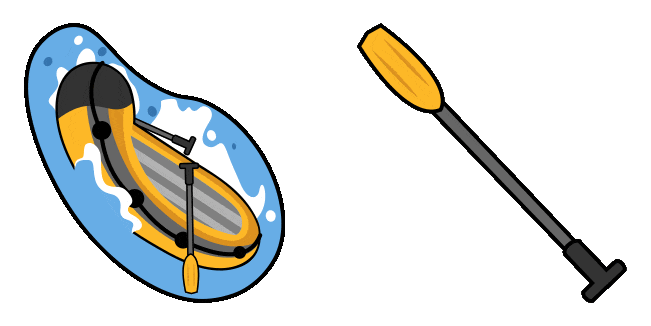 Rafting Animated Cursor