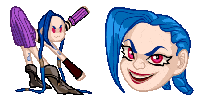 Arcane Jinx Dancing Animated Cursor