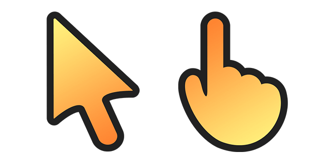 Lamp Light Gradient Cursor