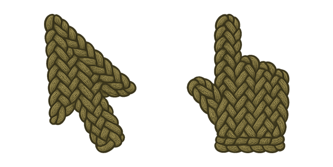 Cozy Knitted Wool Cursor