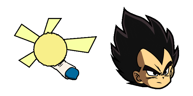Dragon Ball Daima Vegeta Animated Cursor