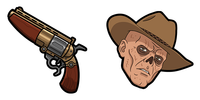 Fallout Ghoul & Gun Cursor