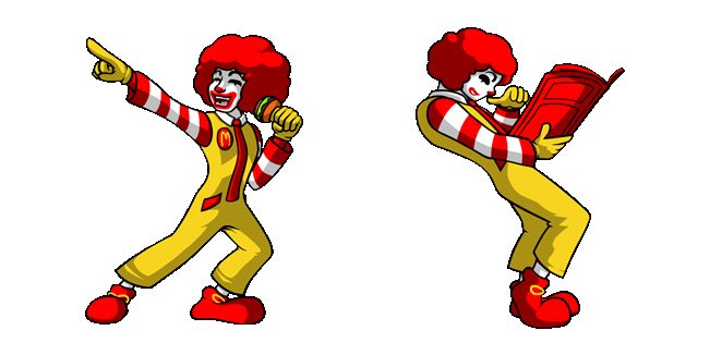 Friday Night Funkin’ Ronald McDonald Animated Cursor