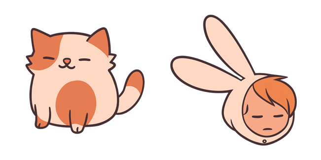 Adventure Time Fionna & Cake Cursor