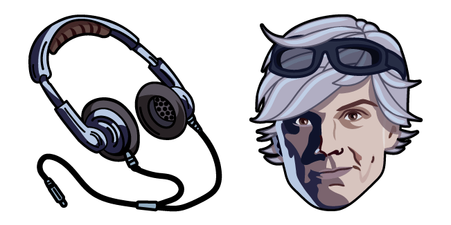 Quicksilver & Headphones Cursor