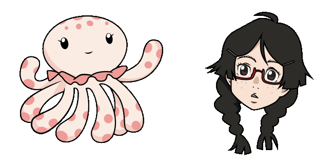 Princess Jellyfish Tsukimi Kurashita Animated Cursor